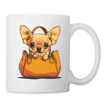 Chihuahua dans le sucre de poche - Mug blanc - blanc - Droite