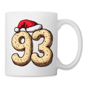 93 Number Cookie Christmas - Mug - white - Right