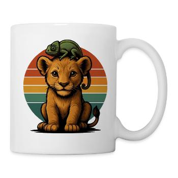 Leo Young Chameleon - Mug - white - Right