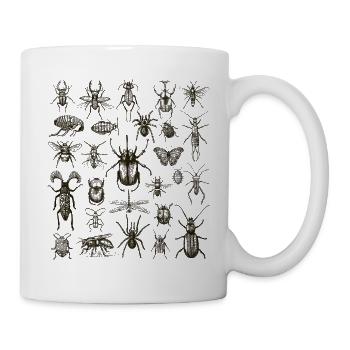 Amoureux des insectes, passionné d’insectes - Mug blanc - blanc - Droite