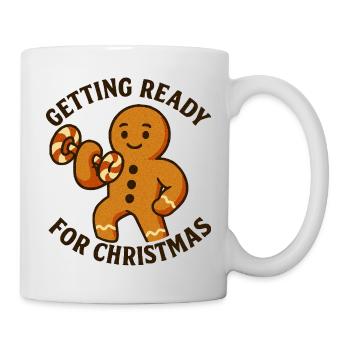 Gingerbread Hero Strength Training for the Holidays - Mug - white - Right
