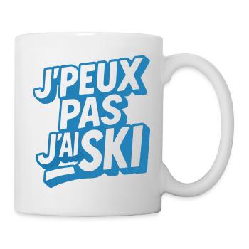Skiing | Skier | Mountain - Mug - white - Right