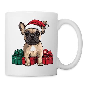 French Bulldog Dog Christmas - Mug - white - Right