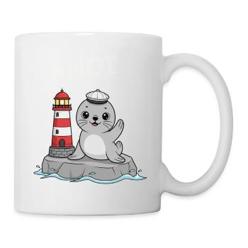 Seal Baby Ahoy - Mug - white - Right