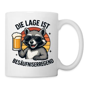 Raccoon Beer Hero Sunglasses Raccoon Beer - Mug - white - Right