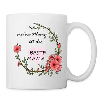 Best Mom Heart - Mug - white - Right