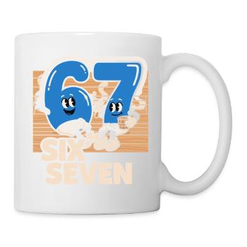 67 Six Seven meme Sauna Spa - Italian Lust - Mug blanc - blanc - Droite