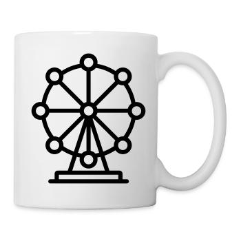 Ferris wheel - Mug - white - Right