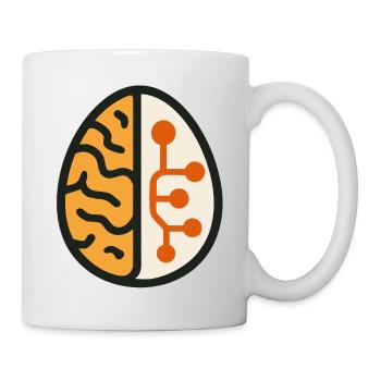ai humor meme gene artificial intelligence - Mug - white - Right