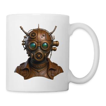 STEAM MARTIAN – Steam Punk'n'Roll - Tasse - Weiß - Rechts