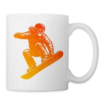 Snowboard style for every occasion - Mug - white - Right