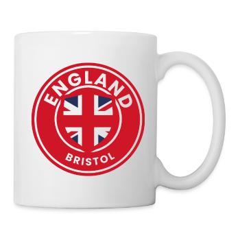 England Bristol Roundel Emblem - Mug - white - Right