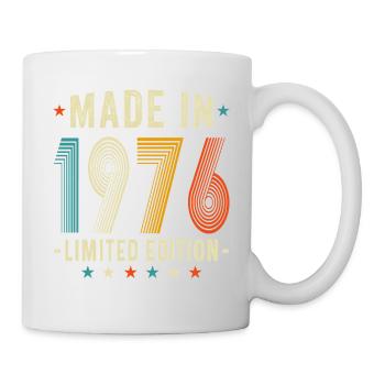 Vintage 1976 Limited Edition, 50 Years Old Gifts - Mug - white - Right