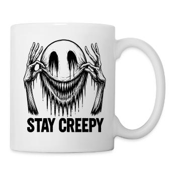 Melting Smile – Dark Comic Horror Art - Mug - white - Right