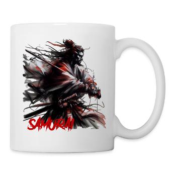Samouraï - Mug blanc - blanc - Droite