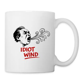 Stormhead with wind spirals - Mug - white - Right