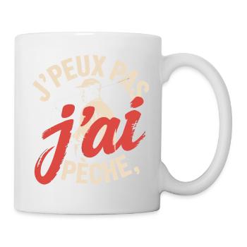 I can't I fished - Mug - white - Right