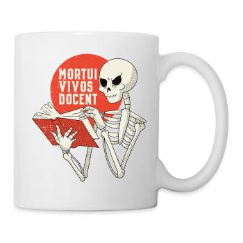 MORTUI VIVOS DOCENT - Tasse - Weiß - Rechts