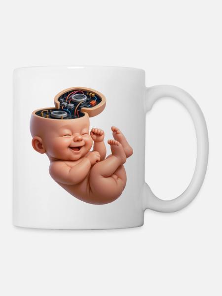 BABY NERD – Geek & Science-Fiction - Tasse - Weiß