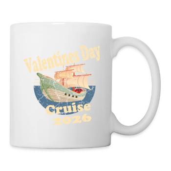 Valentines day Cruise 2026 - Mug blanc - blanc - Droite