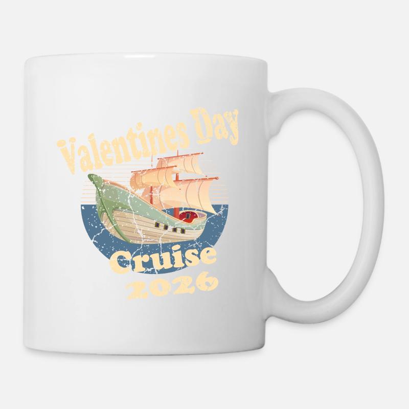 Valentines day Cruise 2026 - Mug - white