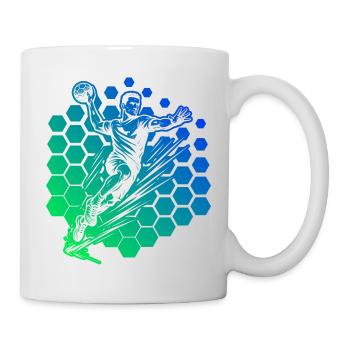 Un incontournable pour les joueurs de handball sérieux (hommes) - Mug blanc - blanc - Droite