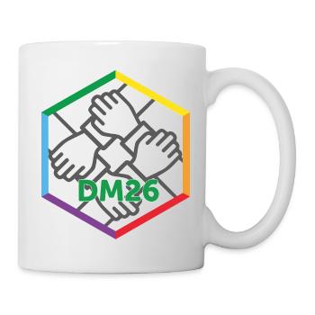 DM-Logo 2026_new - Tasse - Weiß - Rechts