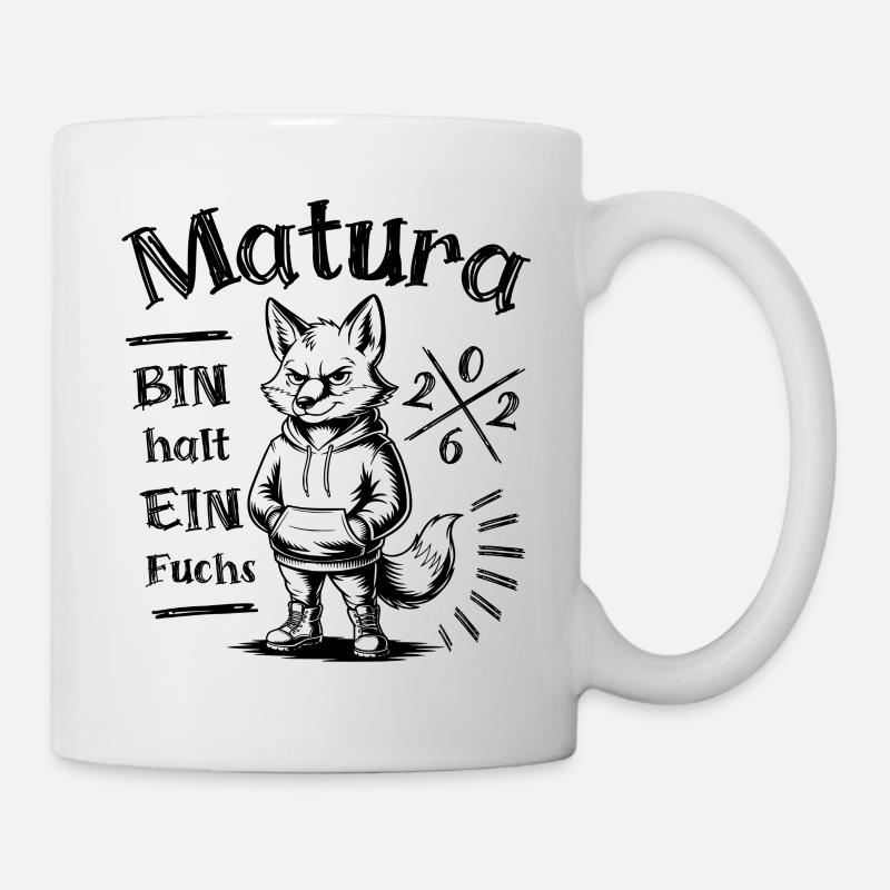 Matura 2026 - I'm just a fox - Mug - white