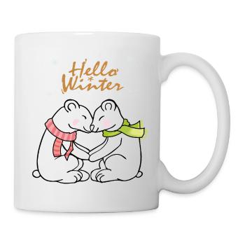 Hello Winter - Mug - white - Right
