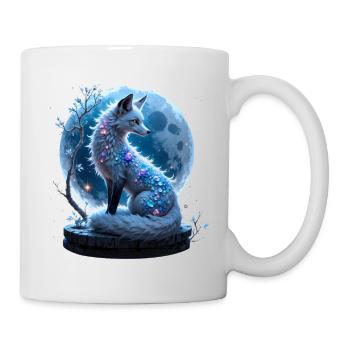 Blue Fox of Lunar Gems - Mug - white - Right