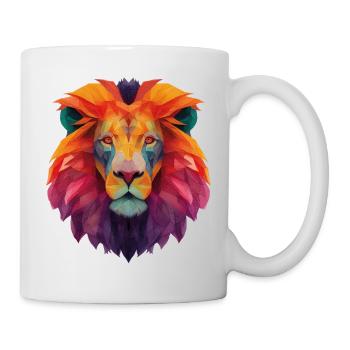 Lion - Mug blanc - blanc - Droite