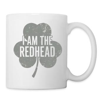 Je suis la fierté du trèfle rouquin - Mug blanc - blanc - Droite