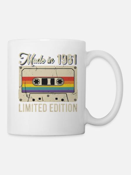 Made in 1961 - Limited Edition - Tasse - Weiß