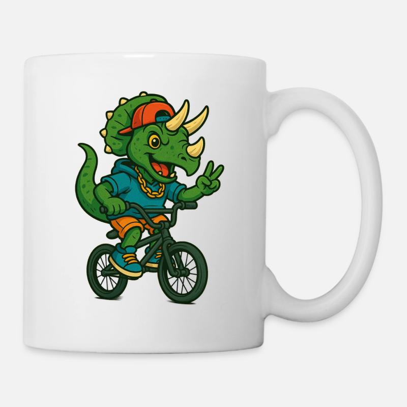 Dino BMX Bike - Mug blanc - blanc