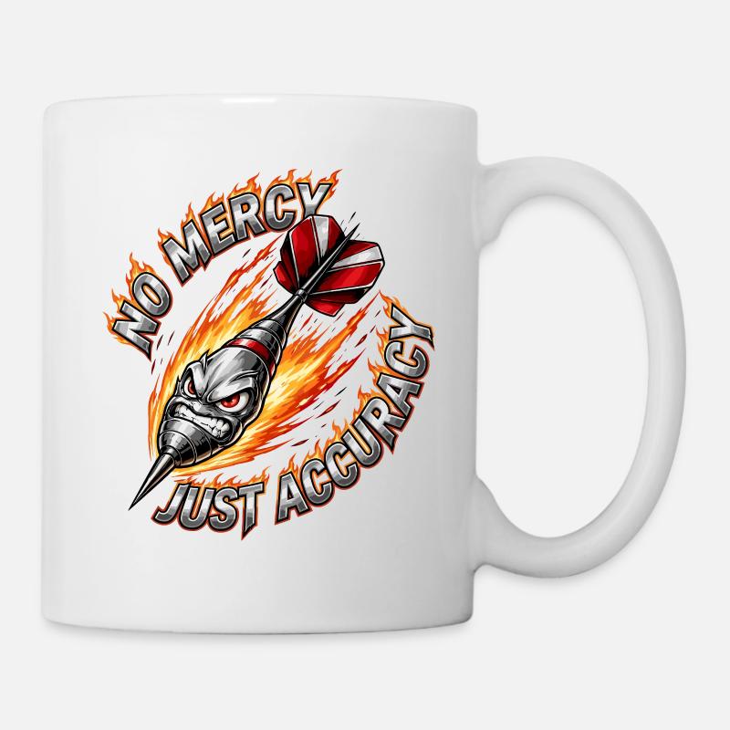 Feuerdart No Mercy Just Accuracy - Mug - white