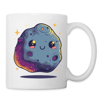 Étoile astéroïde Kawaii - Mug blanc - blanc - Droite