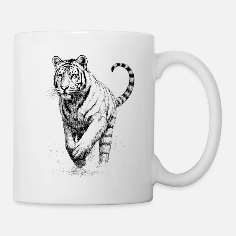 Tigre - Mug blanc - blanc