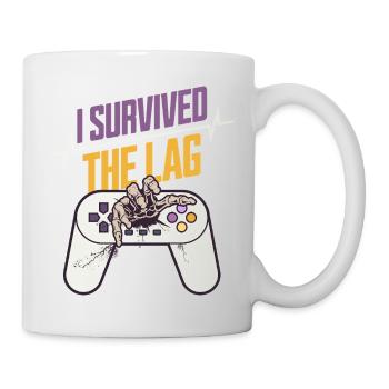 I Survived The Tag - Tasse - Weiß - Rechts