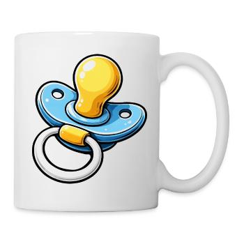Pacifier Cartoon Baby - Mug - white - Right
