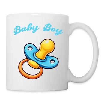Pacifier Cartoon Baby - Mug - white - Right