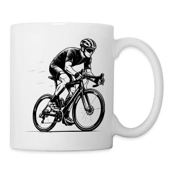 Direkte Roadbike Aussage - Tasse - Weiß - Rechts