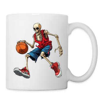 Basketball Skeleton - Mug - white - Right