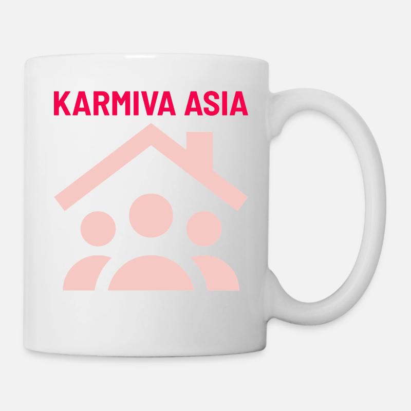 DAS GRUSELIGE DING HINTER DER SAUNA - Tasse - Weiß
