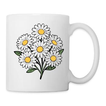 Flower White White Flower Flowers White White Flowers - Mug - white - Right