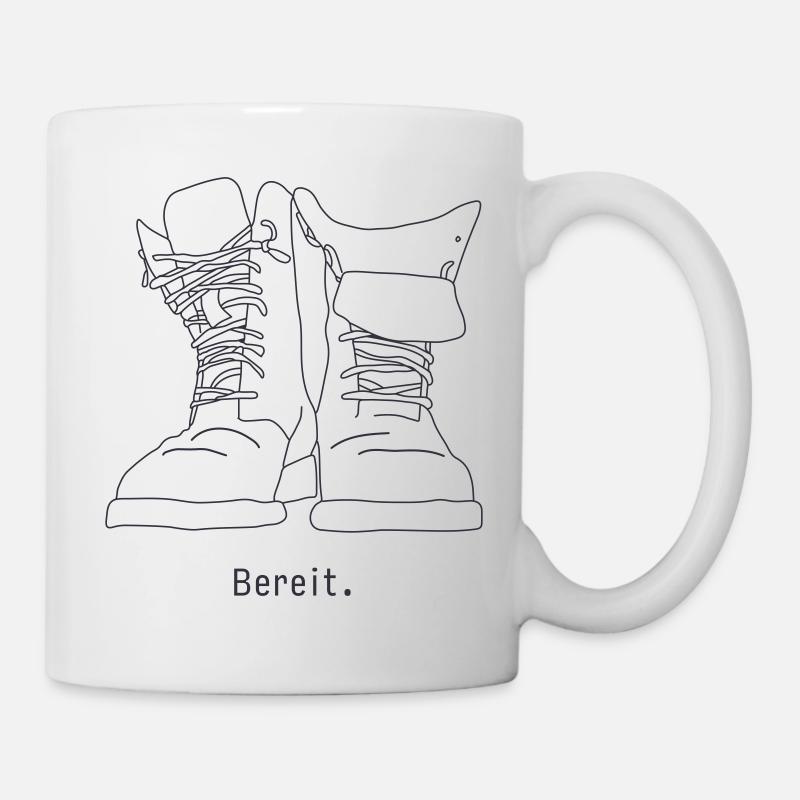 Bereit - Tasse - Weiß