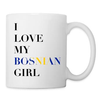 J’AIME MA FILLE BOSNIAQUE - Mug blanc - blanc - Droite