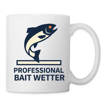 Pro Bait Wetter - Tasse - Weiß - Rechts