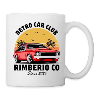 Car clubs  - Mug blanc - blanc - Droite