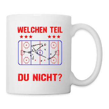 welchen teil von verstehst du nicht eishockey  - Mug - white - Right