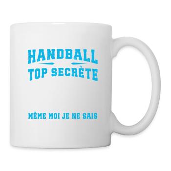 Handball - Tasse - Weiß - Rechts